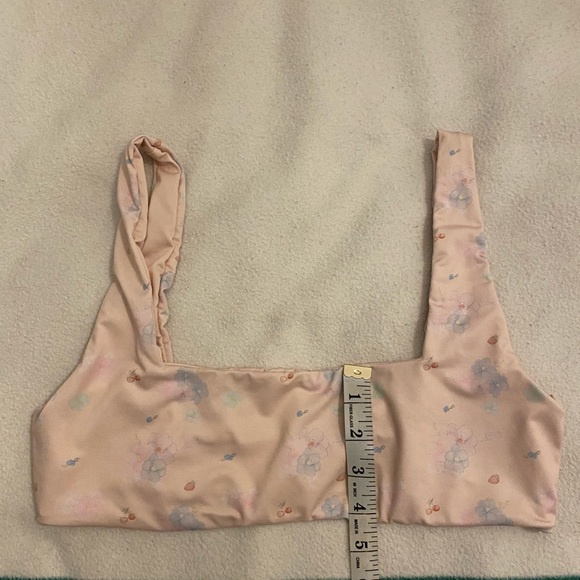 Djerf Avenue Swim Top Summer Island - Sz M - Picture 6 of 8